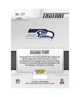 Rashaad Penny Seattle Seahawks Parallel Panini America Instant Nfl Week 18 Penny Rushes for 190 Yards Scores on a 62-Yard Td Run Single Trading Card