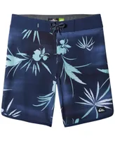 Quiksilver Big Boys Surfsilk Scallop Youth 17" Board Shorts