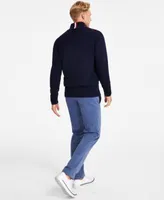 Tommy Hilfiger Mens Sweater Gradient Check Shirt Th Flex Stretch Regular Fit Chino Pants