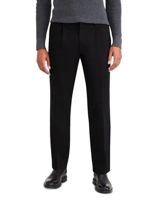 Dockers Men's Big & Tall Signature Classic Fit Pleated Iron Free Pants with Stain Defender