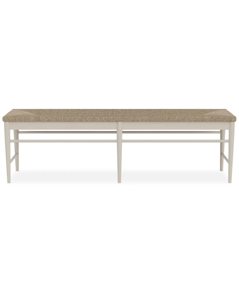 Laguna Rush Seat Dining Bench