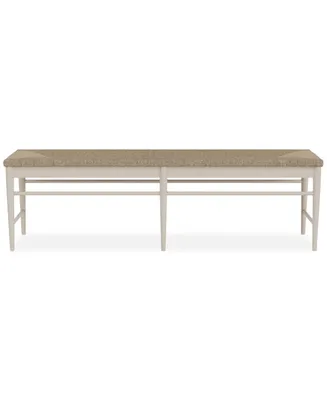 Laguna Rush Seat Dining Bench