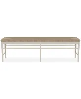 Laguna Rush Seat Dining Bench