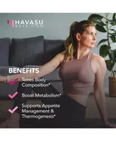 Night Time Fat Burner Capsules for Women, Weight Management for Women, Havasu Nutrition, 60ct