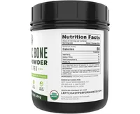 Left Coast Performance Organic Bone Broth Protein, Left Coast Performance, Unflavored, 16oz