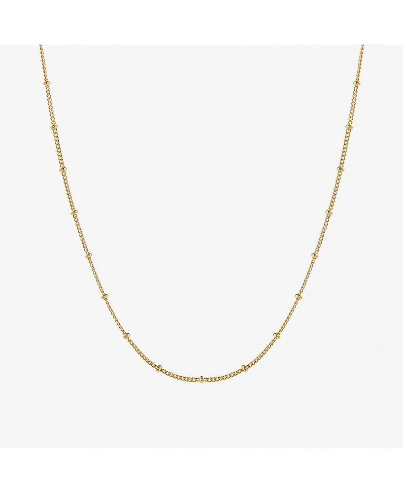 Ana Luisa Small Ball Chain Necklace - Ana Gold