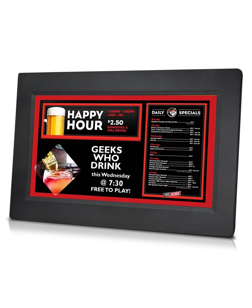 inch Digital Signage Screen & Cloud Management Service for Business