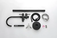 Mount Bathtub Faucet Freestanding Tub Filler Standing High Flow Shower Faucets