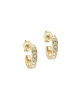 Ted Baker Jewelry Seenita: Crystal Small Hoop Earrings For Women