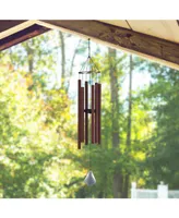 43" Long Tuned Traditional Brown Wind Chime