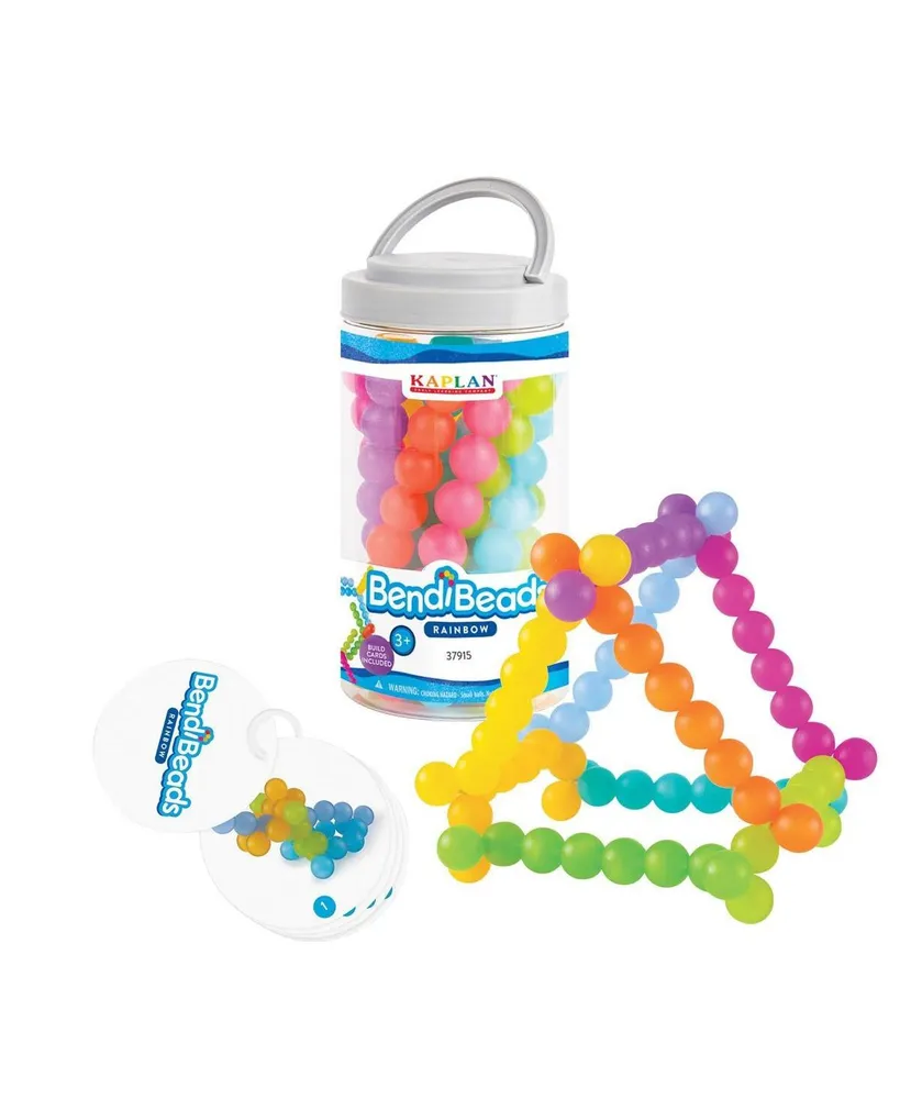 Kaplan Early Learning BendiBeads - Rainbow - Set of 12