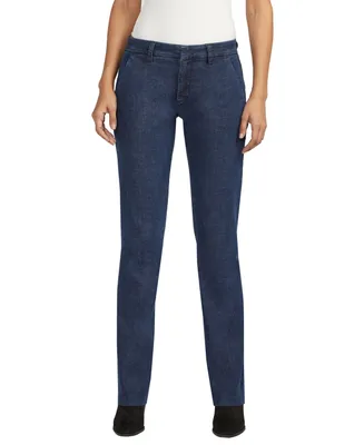 Jag Women's Alayne Mid Rise Baby Bootcut Jeans