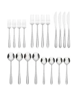 Cambridge Silversmiths Radin Mirror 20 Piece 18/10 Stainless Steel Flatware Set, Service for 4