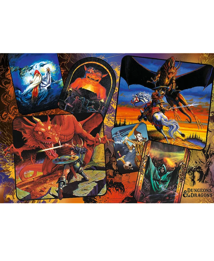 Trefl Dungeon & Dragons 1000 Piece - The Origins of Dungeons & Dragons Puzzle