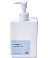 Yuzu Soap Eucalyptus Mint Massage & Body Oil, 8.9 oz.