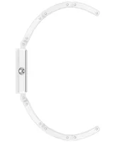 Anne Klein Women's Quartz White Ceramic Bracelet Watch, 19mm