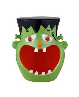 Mr. Halloween 11.5" Motion Activated Ceramic Frankenstein Candy Bowl