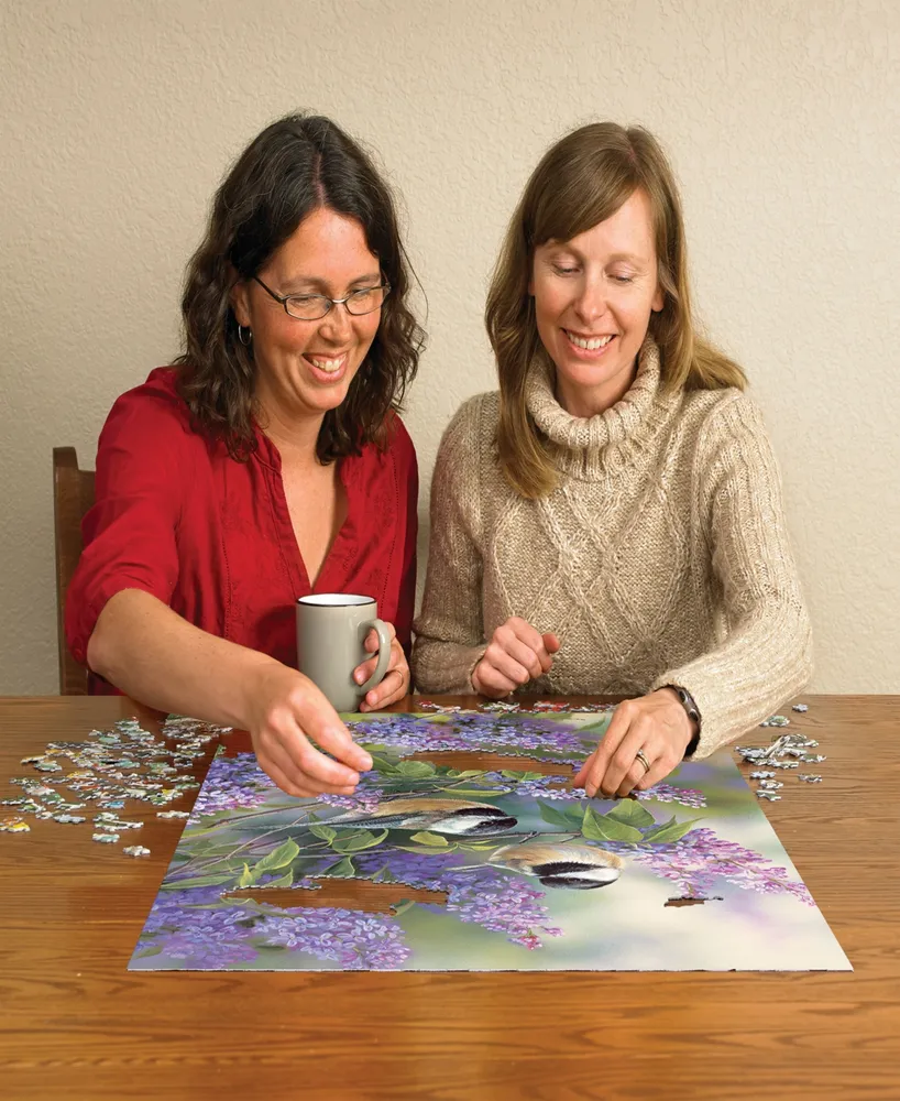 Cobble Hill- Chickadees Lilacs Puzzle
