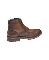 Johnston & Murphy Men's Connelly Leather Wingtip Boots