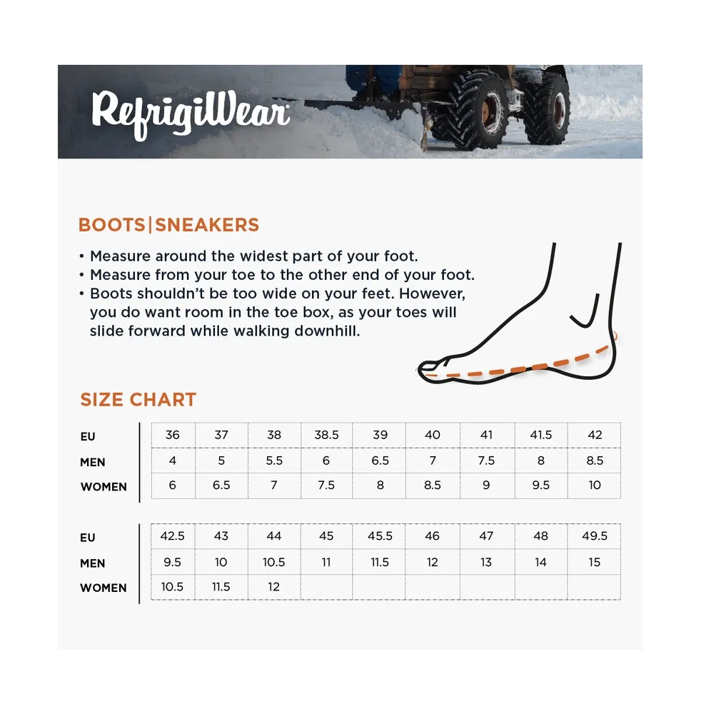 RefrigiWear Men's Ice Viking Waterproof Insulated Work Boots