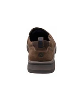Nunn Bush Men's Mac Leather Moc Toe Slip-On Shoes