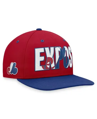 Men's Nike Red Montreal Expos Cooperstown Collection Pro Snapback Hat