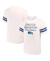 Men's Nfl x Darius Rucker Collection by Fanatics Cream Seattle Seahawks Vintage-Like T-shirt