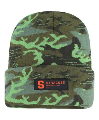 Men's Nike Camo Syracuse Orange Veterans Day Cuffed Knit Hat