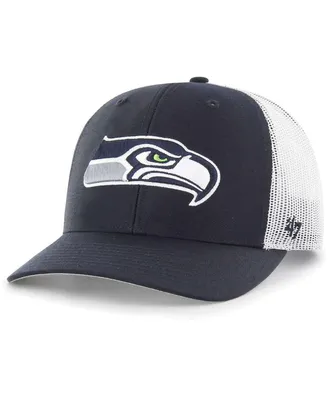 Men's '47 Brand Navy Seattle Seahawks Adjustable Trucker Hat