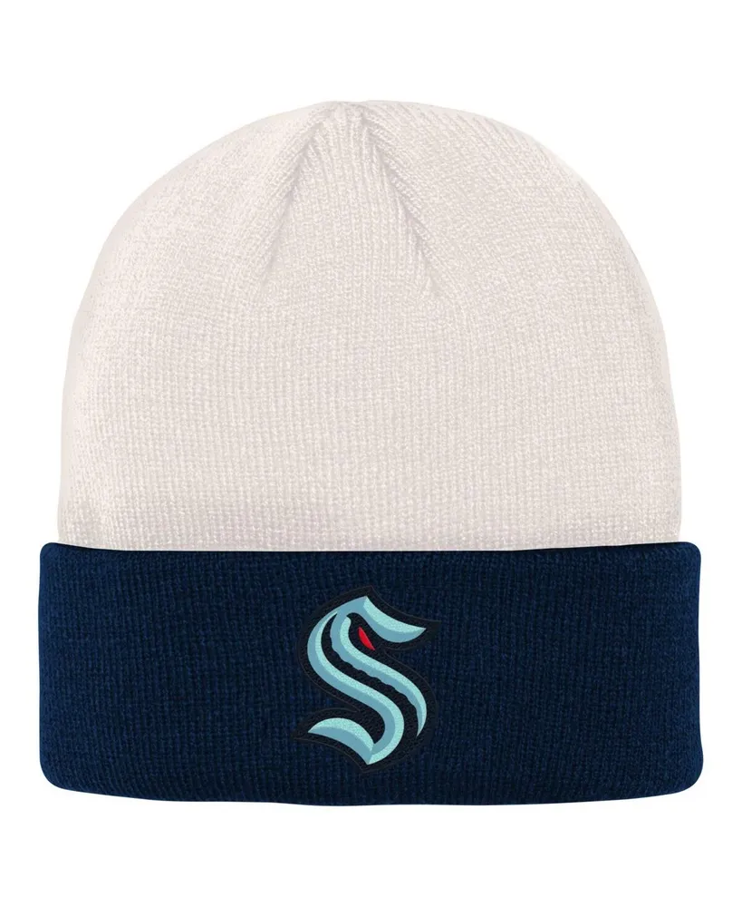 Lids Carolina Panthers '47 Youth Driftway Cuffed Knit with Pom