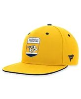 Men's Fanatics Gold Nashville Predators 2023 Nhl Draft Snapback Hat