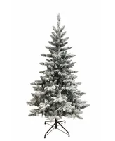 Kurt Adler 5' Pre-Lit Warm Led Snow Pine Tree