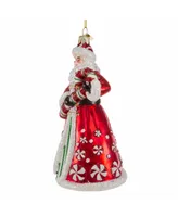 Kurt Adler 7" Bellisimo Santa with Peppermint Candy