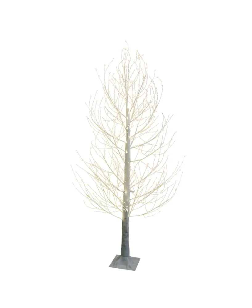 Kurt Adler 6' Winter Twig Tree with 1300 Warm Fairy Led Lights