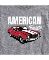 Airwaves Men's American Muscle Car Short Sleeve T-shirt