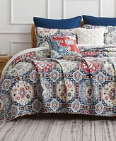 Southshore Fine Linens Kilim 7 Piece Quilt Set, King/California King