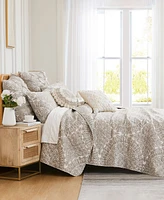 Southshore Fine Linens Ashanti 7 Piece Quilt Set, Full/Queen