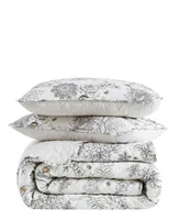 Southshore Fine Linens Bayberry Oversized 3 Piece Quilt Set, Full/Queen - Off