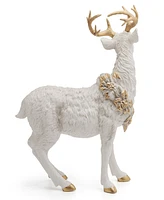 Fitz and Floyd Bonita Standing Deer Figurine, 17-inch