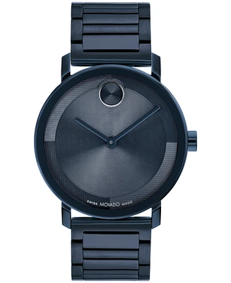 Movado Men's Bold Evolution 2.0 Swiss Quartz Ionic Plated Steel Watch 40mm