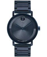 Movado Men's Bold Evolution 2.0 Swiss Quartz Ionic Plated Steel Watch 40mm