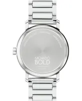 Movado Men's Bold Evolution 2.0 Swiss Quartz -Tone Stainless Steel Watch 40mm