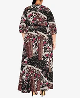 City Chic Women's Piper Maxi Dress