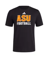 Men's adidas Black Arizona State Sun Devils Sideline Strategy Glow Pregame T-shirt
