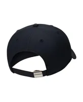 Big Boys and Girls Nike Black Heritage86 Metal Swoosh Club Performance Adjustable Hat