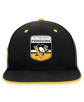 Men's Fanatics Black Pittsburgh Penguins 2023 Nhl Draft Snapback Hat