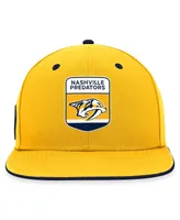 Men's Fanatics Gold Nashville Predators 2023 Nhl Draft Snapback Hat
