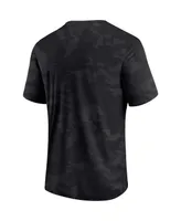 Men's Fanatics Black Georgia Bulldogs Camo Logo T-shirt