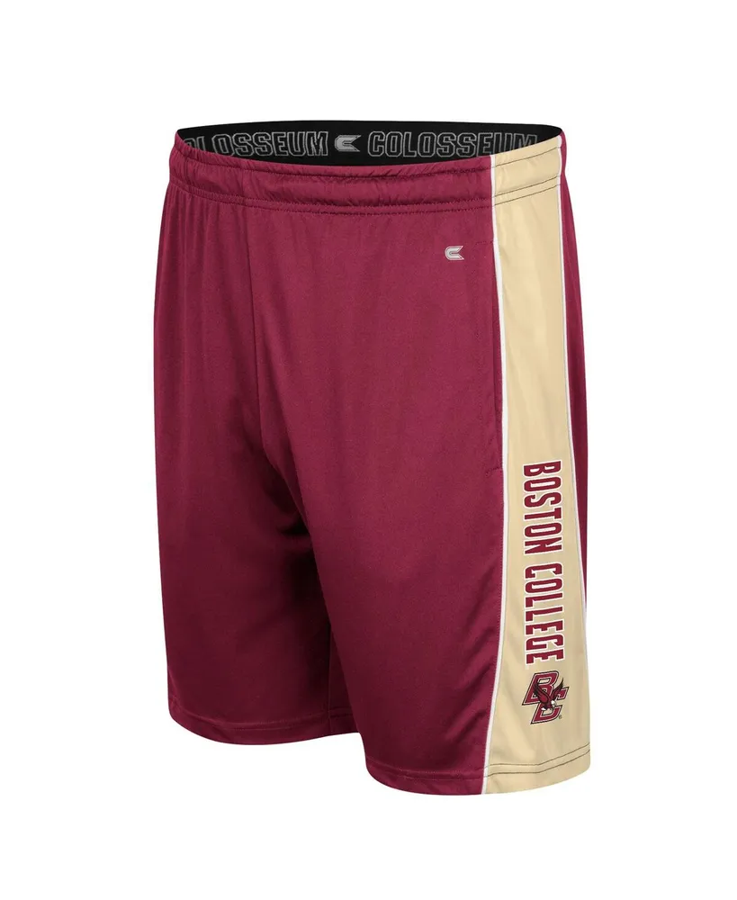 Men's Colosseum Garnet Boston College Eagles Panel Shorts