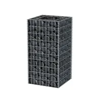 vidaXL Gabion Raised Bed Steel 19.7"x19.7"x39.4"